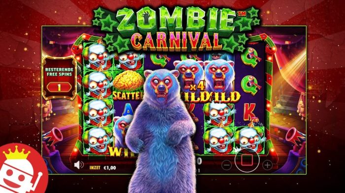 Kemenangan Besar di Zombie Carnival Slot Gacor Pilihan